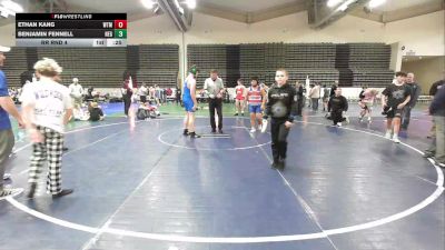 121 lbs Rr Rnd 4 - Coleson Popeskic, Washington Twp. Minutemen MS vs Liam Driscoll, New England Gold MS