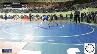 108 lbs Quarterfinal - Jett Kline, Hobart Bearcats vs Ty Whitlock, Harrah