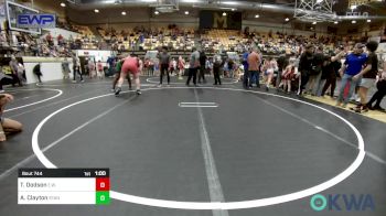 285 lbs Rr Rnd 3 - Tripp Dodson, Elgin Wrestling vs Amir Clayton, Standfast OKC