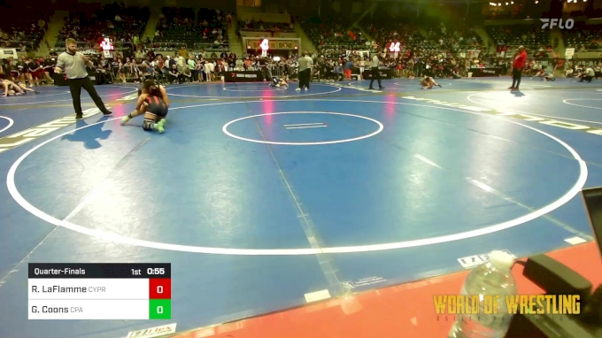 135 lbs Quarterfinal - Remington LaFlamme, Cypress Wrestling Club vs ...