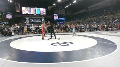 106 lbs Champ. Rd Of 64 - Austin Rohrbacher, Michigan vs Gabe Terriquez, Oklahoma