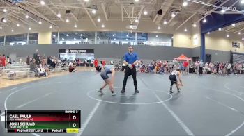 76 lbs Round 3 (4 Team) - Josh Schuab, Team Shutt vs Cael Faulk, FCA Hurricanes
