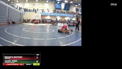 106 lbs Semifinal - Kacen Jones, Corner Canyon vs Brand`n Edstrom, Madison