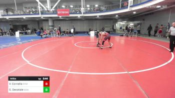 141 lbs Round Of 16 - Vince Cornella, Spartan WC vs Gage Denatale, Naval Academy