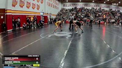 150 lbs Cons. Round 2 - Tommy Ruppe, Saint Ignatius vs Dominic Grecol, Strongsville