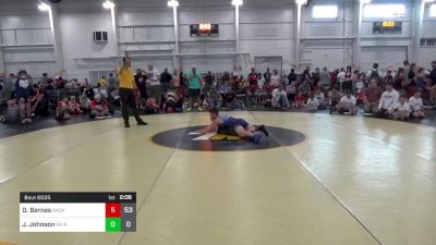 110 lbs Pools - Drew Barnes, Backyard Brawlers vs Jimmy Johnson, 84 Athletes (VA)