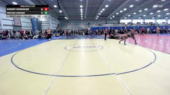 120 lbs 3rd Place - Robert Rodriguez, NJ vs Izayiah Chavez, TX