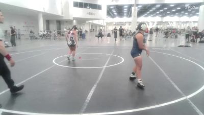 123 lbs Quarterfinal - Natalie Gregory, No Team vs Tabitha Montez, Central Catholic WC