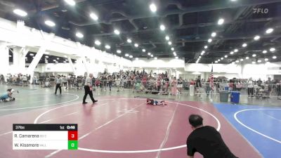 37 lbs Quarterfinal - Rocco Camarena, So Cal Hammers vs Weston Kisamore, Valley Bad Boys