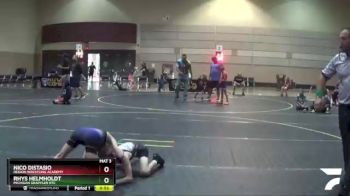 65 lbs Cons. Round 4 - Nico Distasio, Region Wrestling Academy vs Rhys Helmholdt, Michigan Grappler RTC