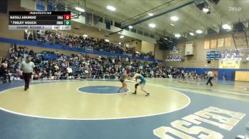 115lbs Champ. Round 3 - Finley Houck, Shorewood (Girls) vs Natali Abundiz, Ephrata (Girls)