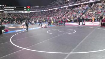 157-2A 5th Place Match - Scout Humrich, Burlington vs Zane Pontine, Ignacio