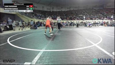 131 lbs Round Of 16 - Liam Farquhar, Keystone Kids Wrestling Club vs Braxton Garcia, Eufaula Ironheads Wrestling Club