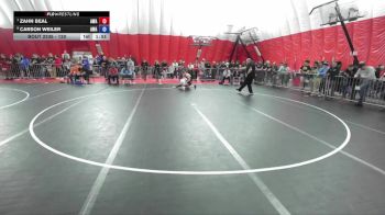 120 lbs Quarterfinal - Zahn Beal, Askren Wrestling Academy vs Carson Weiler, Askren Wrestling Academy