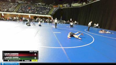 117 lbs Champ. Round 1 - Gavin Sanders, Top Of Utah Wrestling vs Landon Hagen, Viking Wrestling Club (IA)