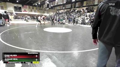 175 lbs Quarterfinal - Gunnar Neal, Poway vs Evan Hilmen, Del Oro