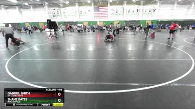 165 lbs Cons. Round 1 - Shane Bates, Indianapolis vs Gabriel Smith, St. Cloud State