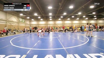 63 kg Rr Rnd 6 - Angel Upright, Primus WC - GHSE vs Hailey Isham, Maine Trappers Blue - GHSE