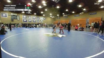 170 lbs Quarterfinal - Ke`ala Porras, Arroyo Grande vs Alizza Jimenez, Liberty