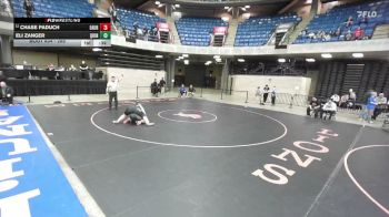 285 lbs Cons. Round 3 - Chase Paduch, Bartlett vs Eli Zanger, Quincy (Sr.)