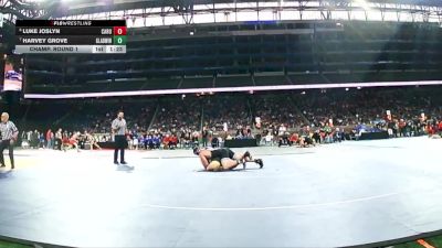D3-215 lbs Champ. Round 1 - Harvey Grove, Gladwin vs Luke Joslyn, Caro