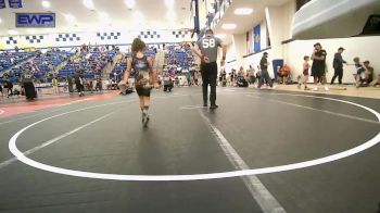 55 lbs Consi Of 4 - Creedon Ford, Locust Grove Youth Wrestling vs Wrynlee Hauenstein, Tiger Trained Wrestling