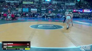 A - 132 lbs Quarterfinal - Matt Lemer, Havre vs Cale Nedens, Hardin