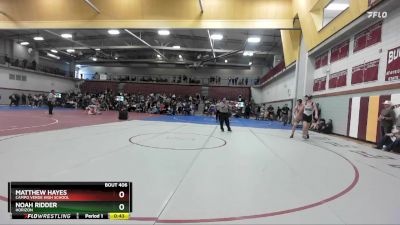 150 lbs Cons. Round 2 - Noah Ridder, Horizon vs Matthew Hayes, Campo Verde High School