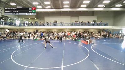 130-135 lbs Round 3 - Bennett Testin, Fighting Squirrels Wrestling vs Allen Dansie, Sanderson Wrestling Academy