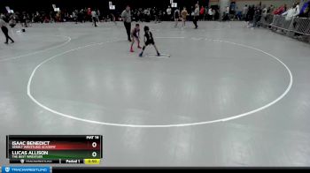 67 lbs Cons. Round 4 - Isaac Benedict, Sebolt Wrestling Academy vs Lucas Allison, The Best Wrestler