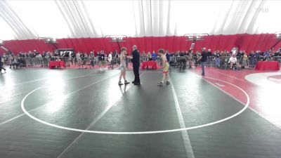 126 lbs Round 5 - Logan Schad, Team Nazar Training Center vs Landynn Miller, Mauston Talons Wrestling Club