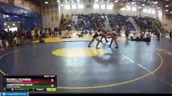 152 lbs Round 1 - Russell Flowers, Colquitt County vs Christopher Chop, Fleming Island
