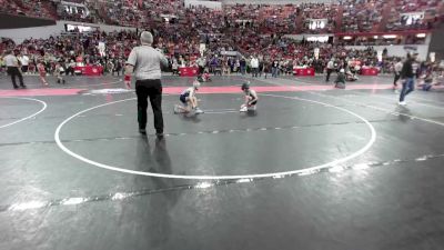 66 lbs Champ. Round 2 - Austin Haure, Monona Grove/McFarland Wrestling Club vs Connell Kaufmann, Nicolet Knights Wrestling Club
