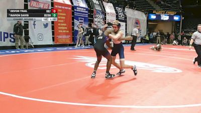 126 Class 3 lbs Champ. Round 1 - Devon Trail, Holt vs Ravion Davis, Belton