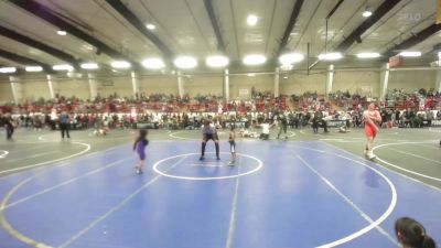 46 lbs Quarterfinal - Kaliopea Tsosie, Kirtland Broncos vs Jeremy Thompson, Ganado WC