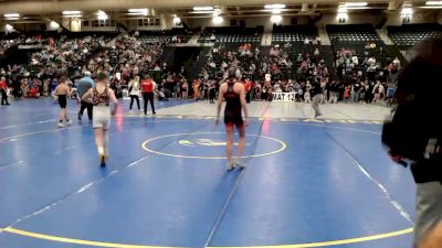 100 lbs Champ. Round 1 - Jaxsen Draves, GI Grapplers vs Hadley Stokes, Pikes Peak Warriors