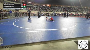 76 lbs Consi Of 8 #2 - Josh Hazewinkel, Husky Wrestling Club vs Ross Stegeman, Raw Wrestling Club
