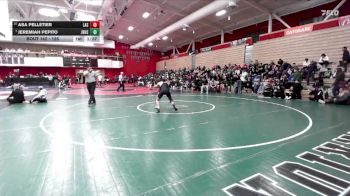 126 lbs Champ. Round 2 - Jeremiah Pepito, Jesse Bethel High School vs Asa Pelletier, Las Lomas