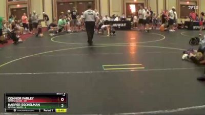 92 lbs Round 3 (4 Team) - Harper Eschelman, Revival White vs Connor Farley, SVRWC Silver