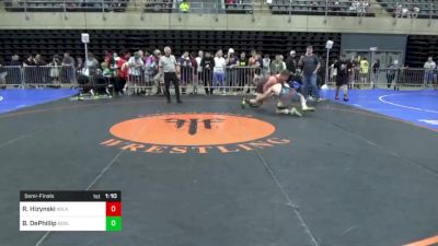 220 lbs Semifinal - Richie Hizynski, Wilkes-Barre, PA vs Bryan DePhillip, Berlin, MD