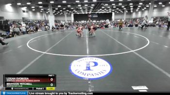 126 lbs Cons. Round 2 - Logan Svoboda, Nebraska Wrestling Training Center vs Braydon Mitchell, Spartan Mat Club