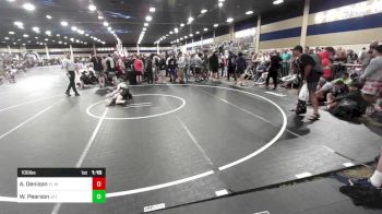 106 lbs Round Of 128 - Adam Denison, Yl Mustang vs Wyatt Pearson, Jet House