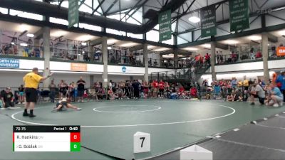 70-75 lbs Cons. Round 1 - Dominic Boblak, Demolition WC vs Ryder Hankins, Olympia Wrestling