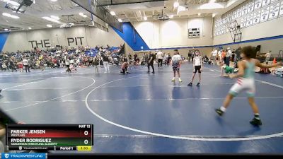 73 lbs Cons. Round 1 - Ryder Rodriguez, Sanderson Wrestling Academy vs Parker Jensen, Westlake