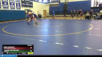 197 lbs Round 1 - Terrin Rackouski, Dubuque vs Max Schmitz, Wisconsin-Platteville