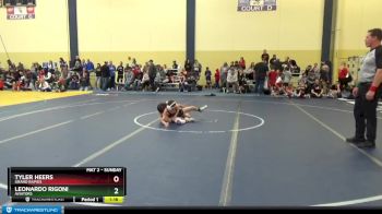 80 lbs Cons. Round 2 - Tyler Heers, Grand Rapids vs Leonardo Rigoni, Aviators