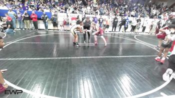110 lbs Consolation - Riley Robb, IRONMEN Wrestling Club vs Kerri'Elle Harrison, Pin-King All Stars