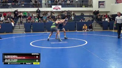 149 lbs Semifinal - AJ Rockwell, Eastern Oregon University (OR) vs Jalen Vladic, Providence (Mont.)