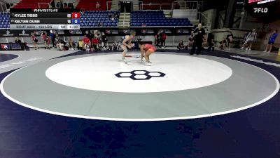 155 lbs Cons. Rd Of 16 - KyLee Tibbs, OH vs Kelynn Dunn, VA