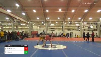 Semifinal - Daniel Bullard, NC State vs Thomas Flitz, Appalachian State